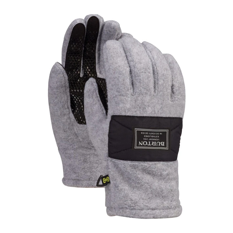 Gants Homme Burton Ember Fleece Glove Gray Heather 3 Gants Homme Burton Ember Fleece Glove Gray Heather