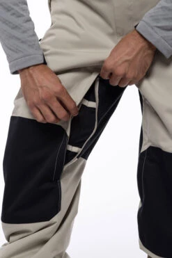 Pantalon Snow 686 Hot Lap Insulated Bib Putty Colorblock -Ski Promotion Boutique Hot Lap Insulated Bib Putty Colorblock 686 2 1