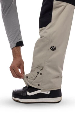 Pantalon Snow 686 Hot Lap Insulated Bib Putty Colorblock -Ski Promotion Boutique Hot Lap Insulated Bib Putty Colorblock 686 8 1