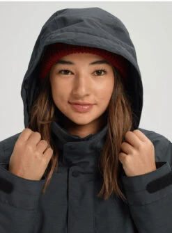 Veste Snow Burton Jet Set 2L Jacket True Black Heather -Ski Promotion Boutique Jet Set Women Jacket True Black Heather Burton Snowboards 3 1