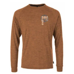 T-Shirt Pally’Hi Make Love Ls Tee Heather Rust