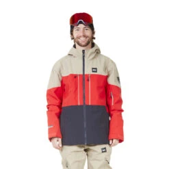 Veste Snow Homme Picture Object Jacket Red – Dark Blue