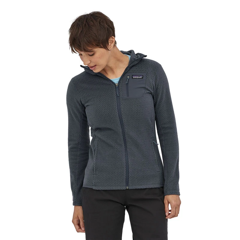 Sweat Patagonia Women’s R1 Air Full-Zip Hoody Smolder Blue 3 Sweat Patagonia Women’s R1 Air Full-Zip Hoody Smolder Blue