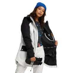 Veste Snow Femme Burton Prowess Women Jacket True Black / Stout White