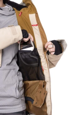 Veste Snow 686 Rumor Insulated Putty Texture 18 Veste Snow 686 Rumor Insulated Putty Texture -Ski Promotion Boutique Rumor W Insulated Jacket Putty Texture 686 4 1