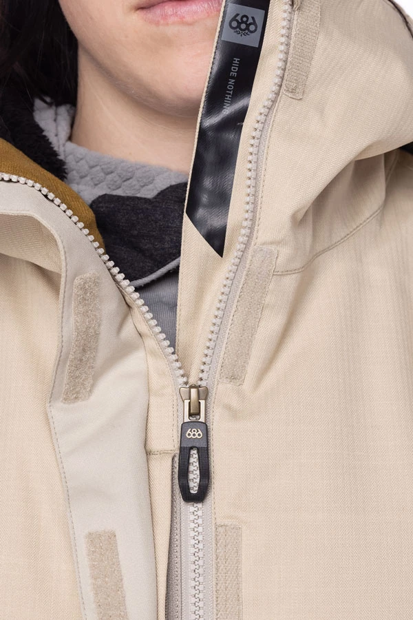 Veste Snow 686 Rumor Insulated Putty Texture 8 Veste Snow 686 Rumor Insulated Putty Texture – Image 6