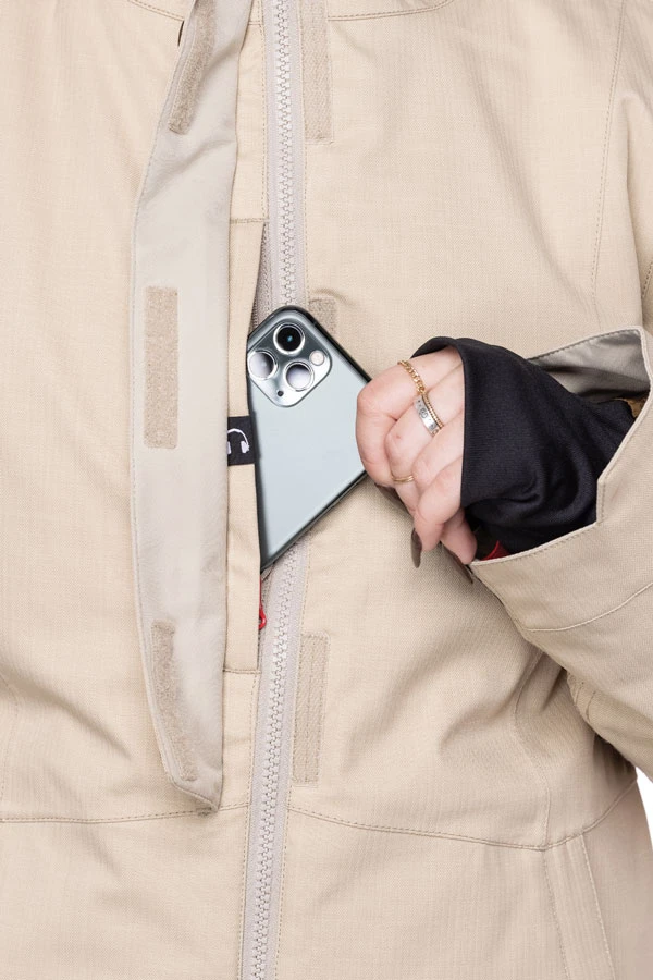 Veste Snow 686 Rumor Insulated Putty Texture 9 Veste Snow 686 Rumor Insulated Putty Texture – Image 7