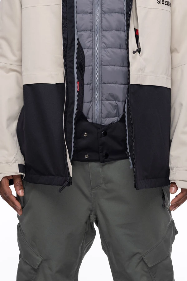 Veste Snow 686 Smarty Form Putty Colorblock 6 Veste Snow 686 Smarty Form Putty Colorblock – Image 4