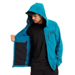 Veste Snow Burton [Ak] Softshell Celestial Blue -Ski Promotion Boutique Veste Snowboard Burton AK Softshell Celestial Blue 2