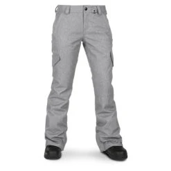 Pantalon Snow Femme Volcom Bridger Insulated Pant Heather Grey