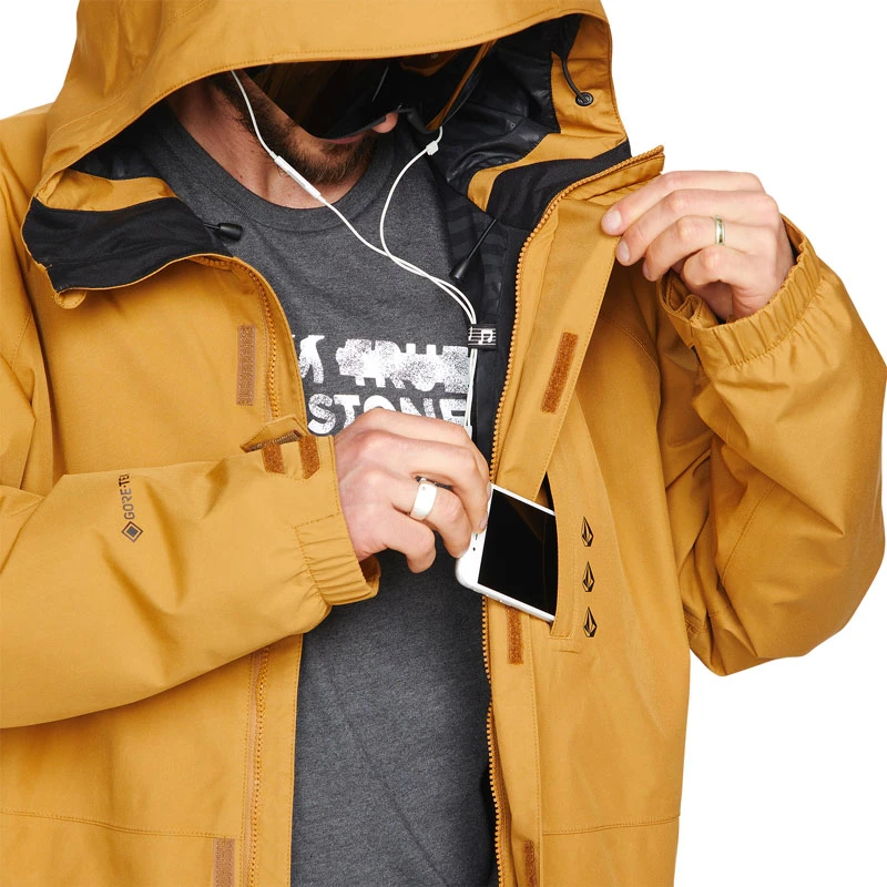Veste Snow Volcom Dua Insulated Gore-Tex Caramel 15 Veste Snow Volcom Dua Insulated Gore-Tex Caramel – Image 13