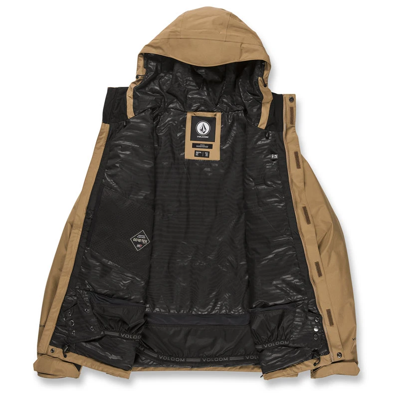 Veste Snow Volcom Dua Insulated Gore-Tex Caramel 5 Veste Snow Volcom Dua Insulated Gore-Tex Caramel – Image 3