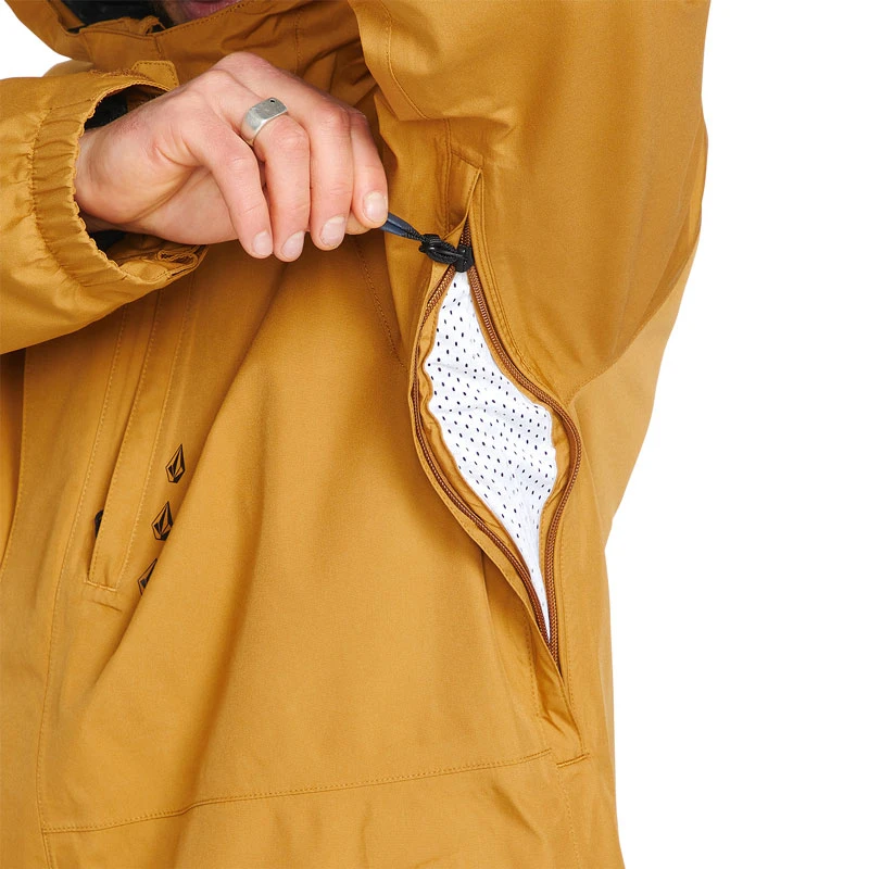 Veste Snow Volcom Dua Insulated Gore-Tex Caramel 12 Veste Snow Volcom Dua Insulated Gore-Tex Caramel – Image 10