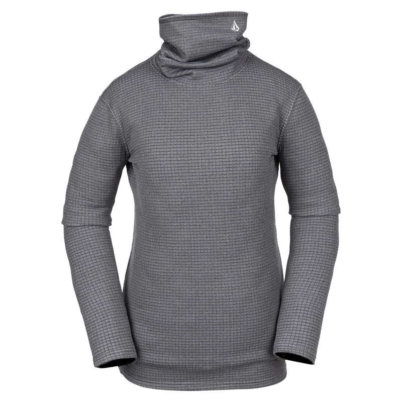 Polaire Femme Volcom Tech Fleece Tunnel Heather Grey 3 Polaire Femme Volcom Tech Fleece Tunnel Heather Grey