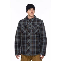 Veste Snow 686 Woodland Insulated Goblin Green Plaid