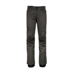 Pantalon De Snow Femme 686 Patron Insulated Charcoal Slub